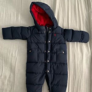 Ralph Lauren snowsuit, Sz 6m